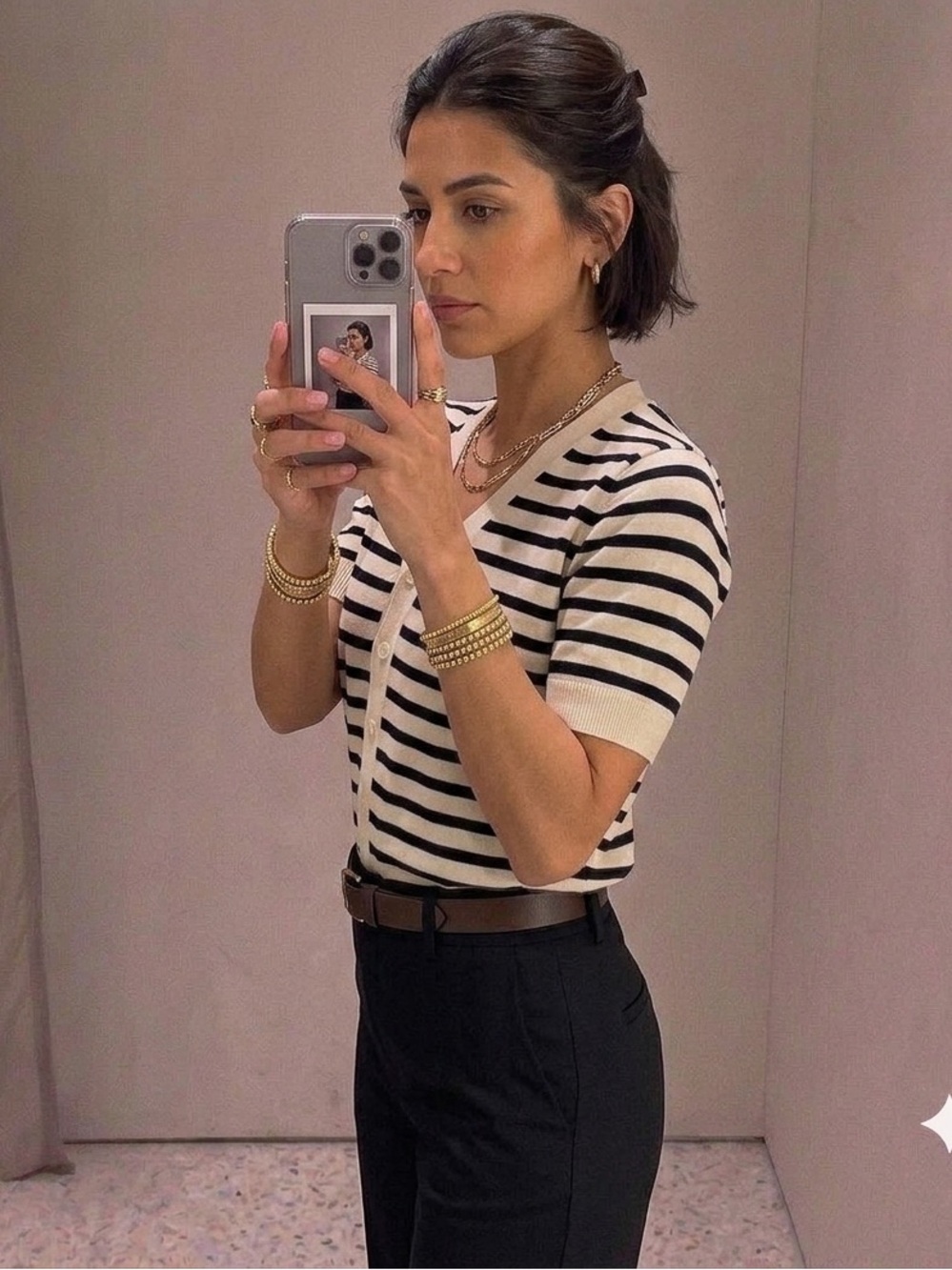 Stripped Sweater